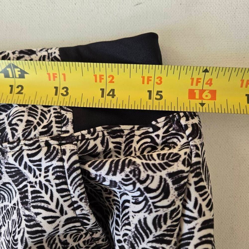 Tommy Bahama Everyday Active Womens Print Stretch Pants Black White Size Small - Picture 6 of 10